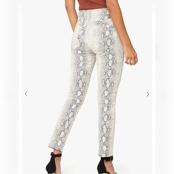 JOE'S The Luna High Rise Cigarette Jean Pristene Snake SZ 24 NWT - Picture 3 of 15